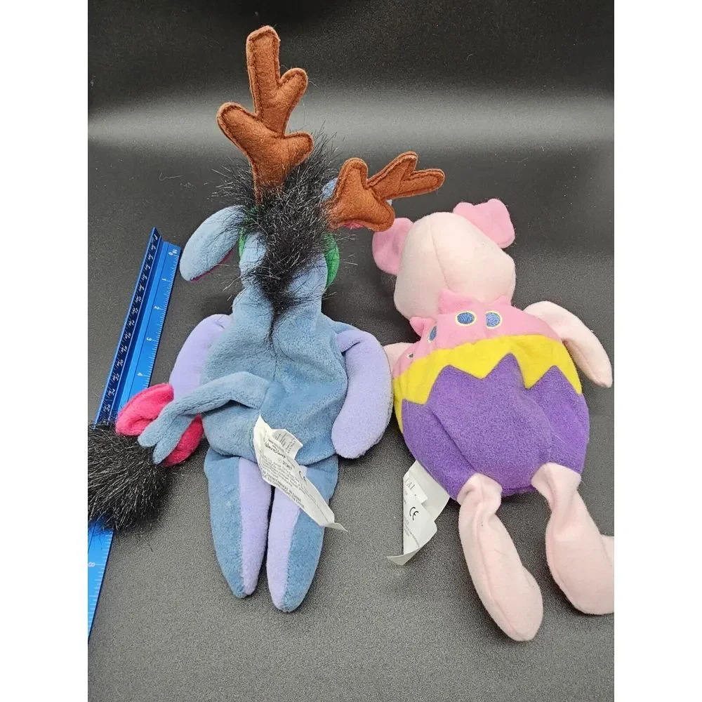 Disney Eeyore Christmas Reindeer Plush & Piglet‎ Easter Egg Plush Beanies